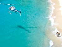Helicopter Tour to Private Beach St Thomas