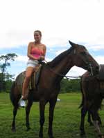 Horseback riding in Belize