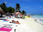 Caribbean beach on your shore tours