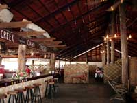 The beautiful Restaurant and bar in Old Belize