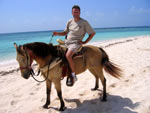 Andrew Bacon Beach Horseback Rider