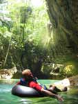 Belize Cave Tubing happy Smiles