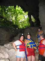 Exploring the dry caves
