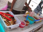 Picnic lunch on Dune Buggies