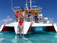 Stingray City Sandbar catamaran excursion